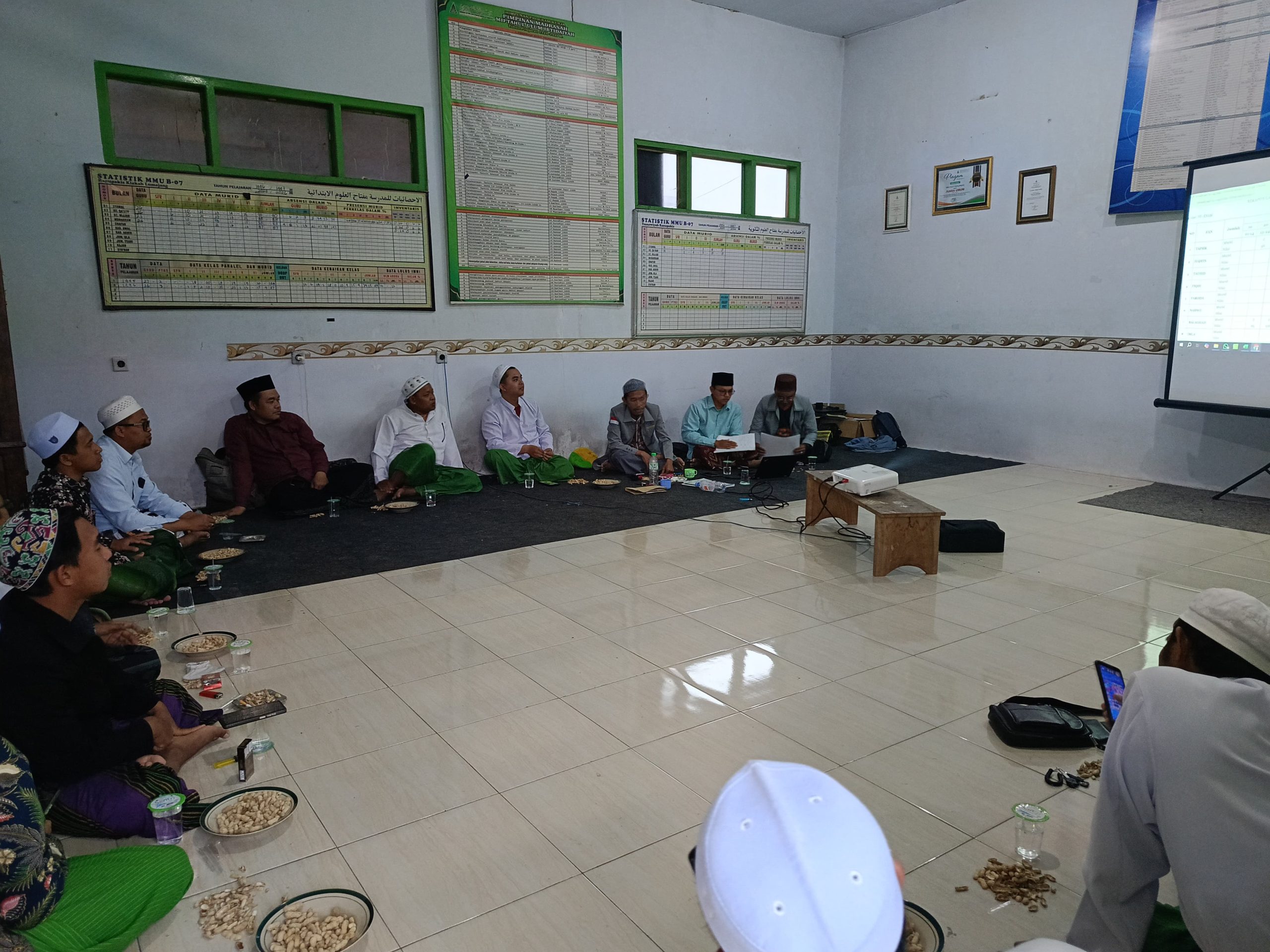 MMU Ibtidaiyah B-07 Ranupakis Gelar Rapat Evaluasi IMDA 1